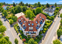 Bild (4a1668ed1cfc20ebf8ca7299817875a3): Kamin, Sonne, Freiraum - 3 Zimmer mit Loggia, Balkon & 2 TG-Stellpl�tzen